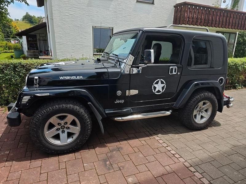 Schwarz Gebraucht 2006 Jeep Wrangler Sport SUV | 14.990 € (Superpreis) - Bild 1/4