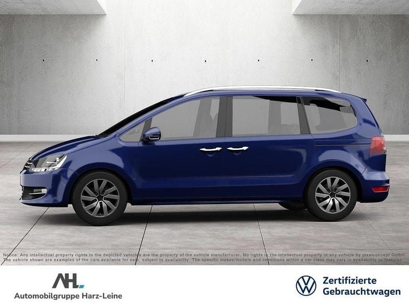 Gebraucht VW Sharan Active 150 PS (110 kW) 2022 Blau Van / Kleinbus