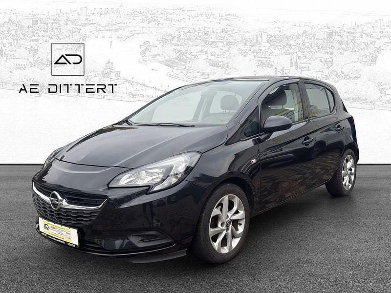 Schwarz Gebraucht 2015 Opel Corsa Edition Limousine | 8.490 € (Fairer Preis) - Bild 1/4