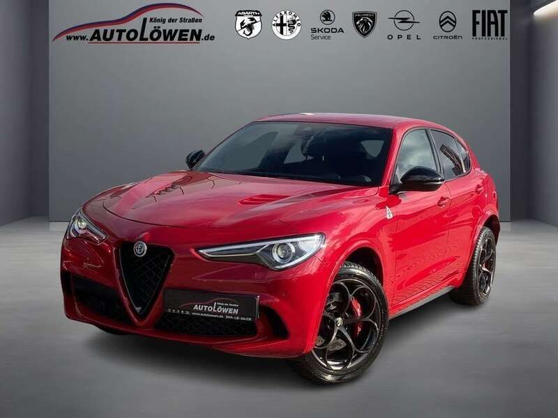 Rot Gebraucht 2023 Alfa Romeo Stelvio Quadrifoglio SUV | 58.850 € (Superpreis) - Bild 1/4