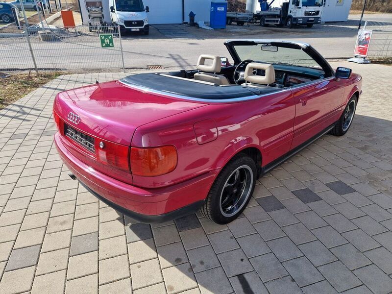 Violet Gebraucht 1993 Audi Cabriolet Cabrio | 4.950 € - Bild 1/4