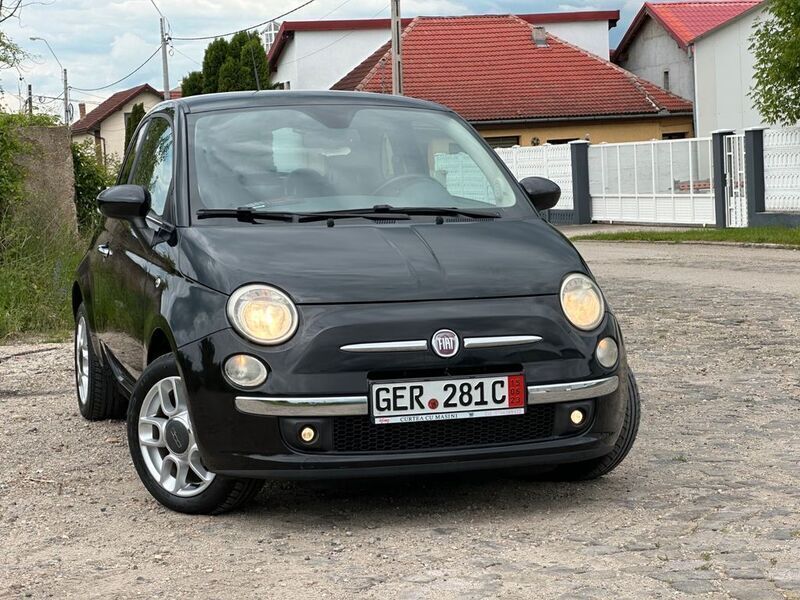 Schwarz Gebraucht 2009 Fiat 500 | 5.300 € (Teuer) - Bild 1/4