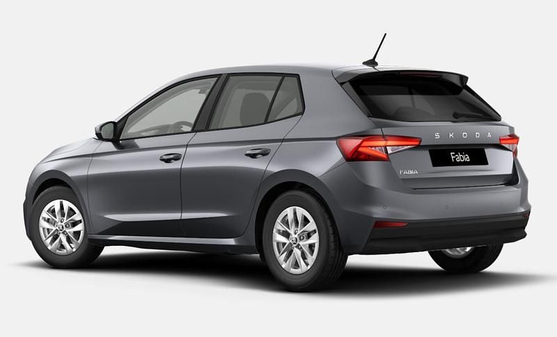 Neu Skoda Fabia Selection 116 PS (85 kW) 2025 Graphitegrau metallic Limousine