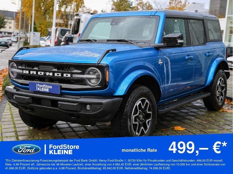 Gebraucht Ford Bronco Outer Banks 334 PS (245 kW) 2024 Velocity blue SUV