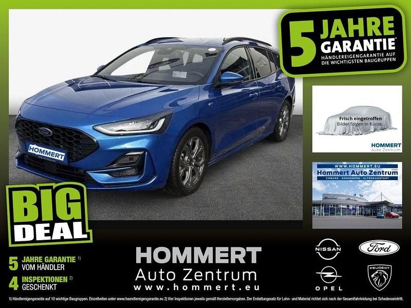 Gebraucht Ford Focus ST-Line X 125 PS (91 kW) 2023 Dynamicblau metallic Kombi