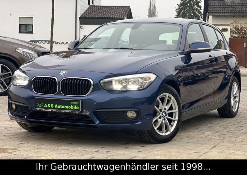 Blau Gebraucht 2017 BMW 116 Advantage Kleinwagen | 10.990 € (Guter Preis) - Bild 1/4