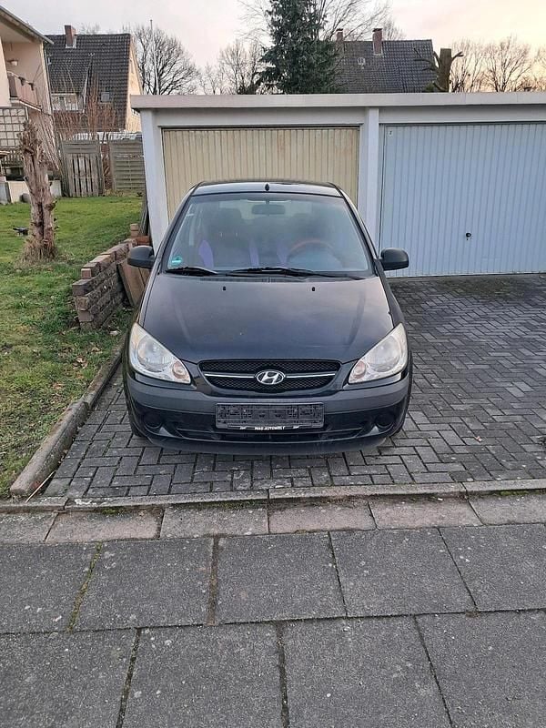 Schwarz Gebraucht 2008 Hyundai Getz Kleinwagen | 999 € (Guter Preis) - Bild 1/4