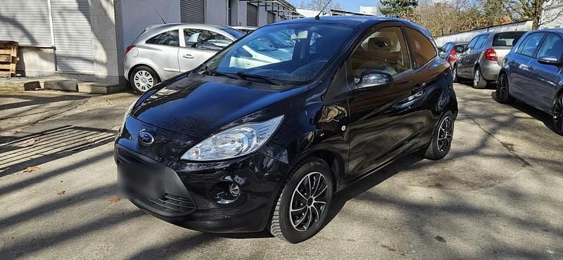 Gebraucht Ford Ka 69 PS (50 kW) 2012 Schwarz Kleinwagen