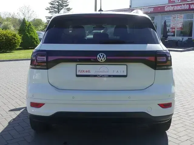 Gebraucht VW T-Cross R-line 116 PS (85 kW) 2019 Weiß SUV