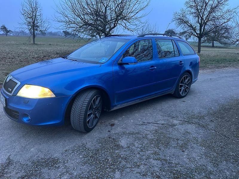 Blau Gebraucht 2007 Skoda Octavia RS Kombi | 2.399 € (Guter Preis) - Bild 1/4