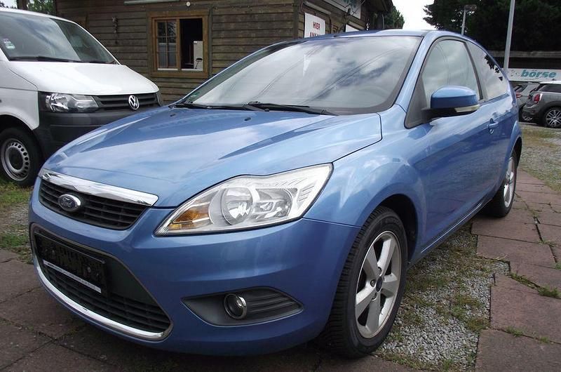 Blau Gebraucht 2008 Ford Focus Style Limousine | 3.200 € (Fairer Preis) - Bild 1/4