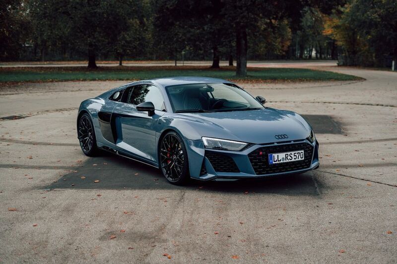 Blau Gebraucht 2021 Audi R8 Coupé Performance Coupé | 125.000 € (Fairer Preis) - Bild 1/4