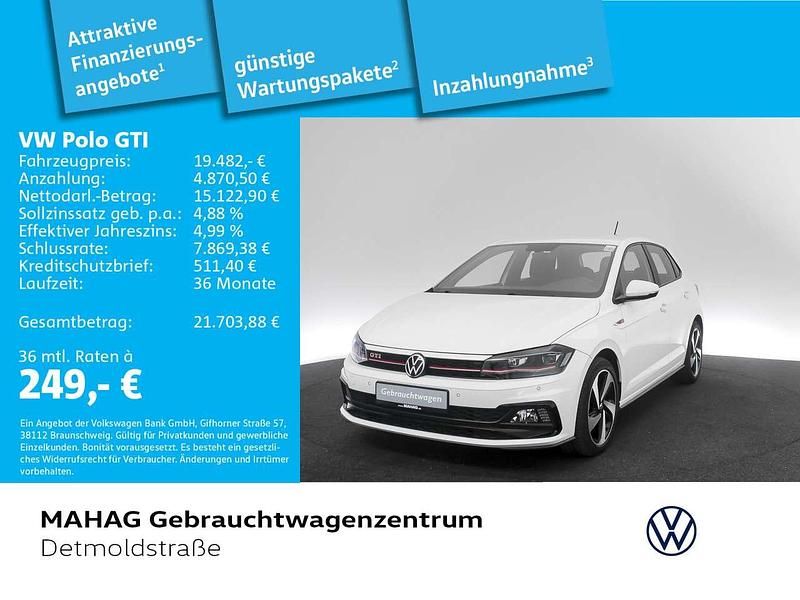 Gebraucht VW Polo GTI 200 PS (147 kW) 2020 Weiß Kleinwagen