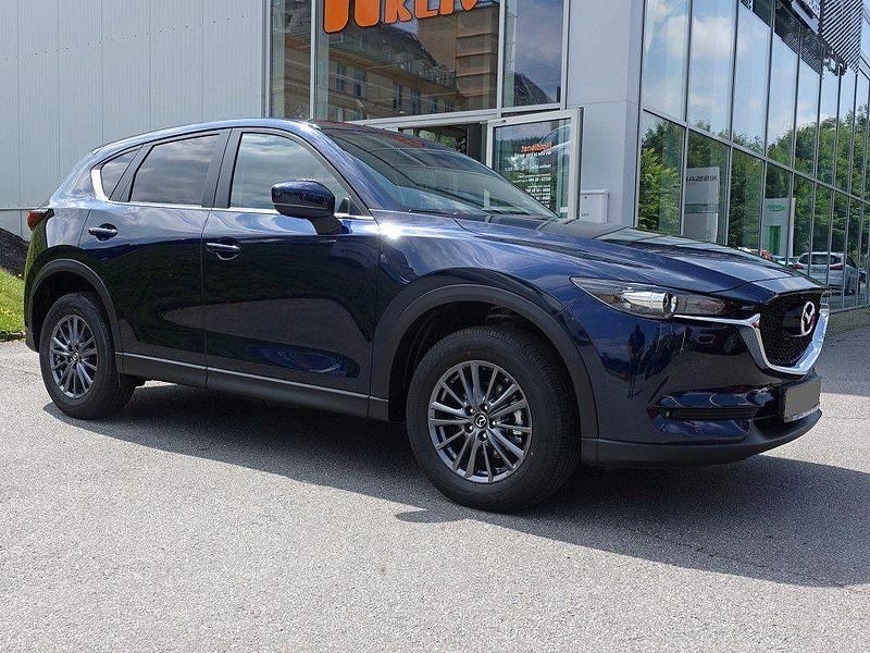 Blau Gebraucht 2021 Mazda CX-5 Exclusive-Line SUV | 20.990 € (Superpreis) - Bild 1/4