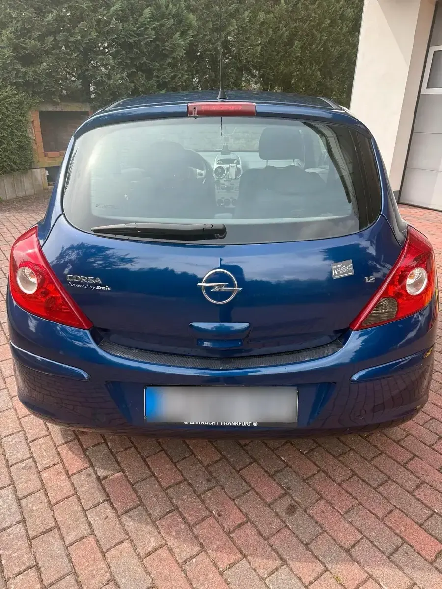 Gebraucht Opel Corsa 80 PS (58 kW) 2007 Blau Kleinwagen