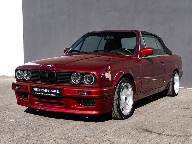 Gebraucht BMW 325 Cabriolet Performance 170 PS (125 kW) 1992 Rot Cabrio