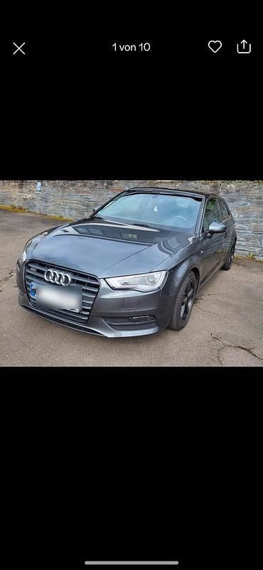 Gebraucht Audi A3 S-Line 122 PS (89 kW) 2014 Grau Kleinwagen