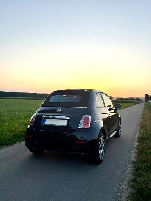 Gebraucht Fiat 500C S 69 PS (50 kW) 2014 Schwarz Cabrio