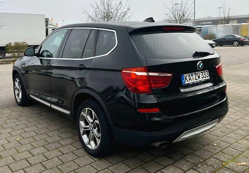 Gebraucht BMW X3 xLine 190 PS (139 kW) 2015 Schwarz SUV