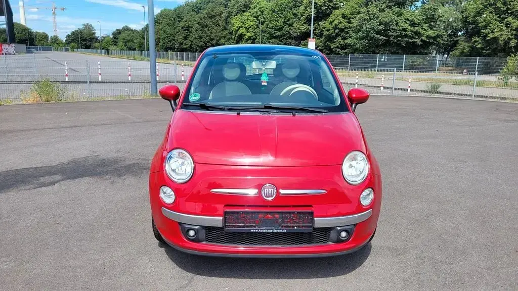 Gebraucht Fiat 500 Lounge 69 PS (50 kW) 2009 Rot Cabrio