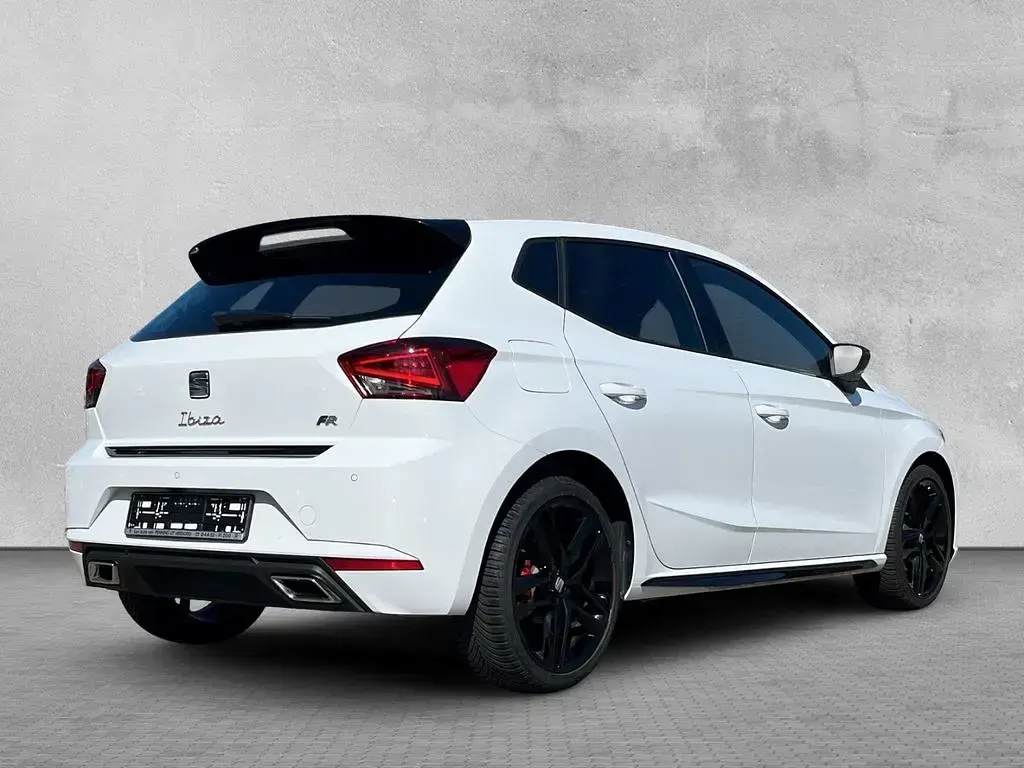 Gebraucht Seat Ibiza Black Edition 150 PS (110 kW) 2023 Weiss Kleinwagen