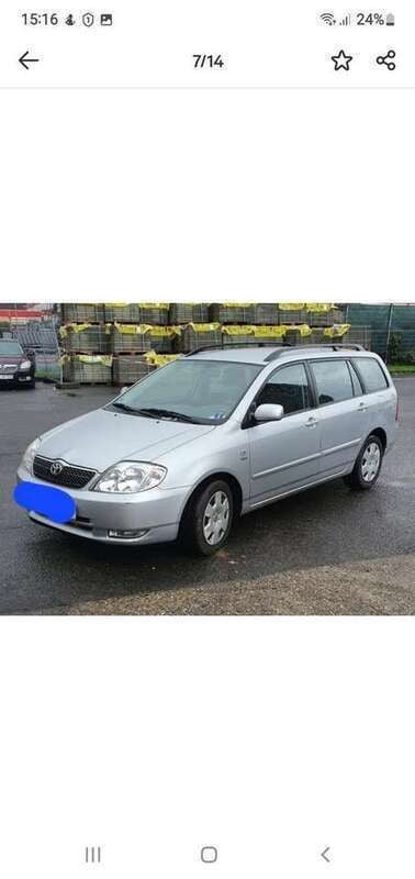 Silber Gebraucht 2003 Toyota Corolla Sol Kombi | 5.000 € (Etwas zu teuer) - Bild 1/4