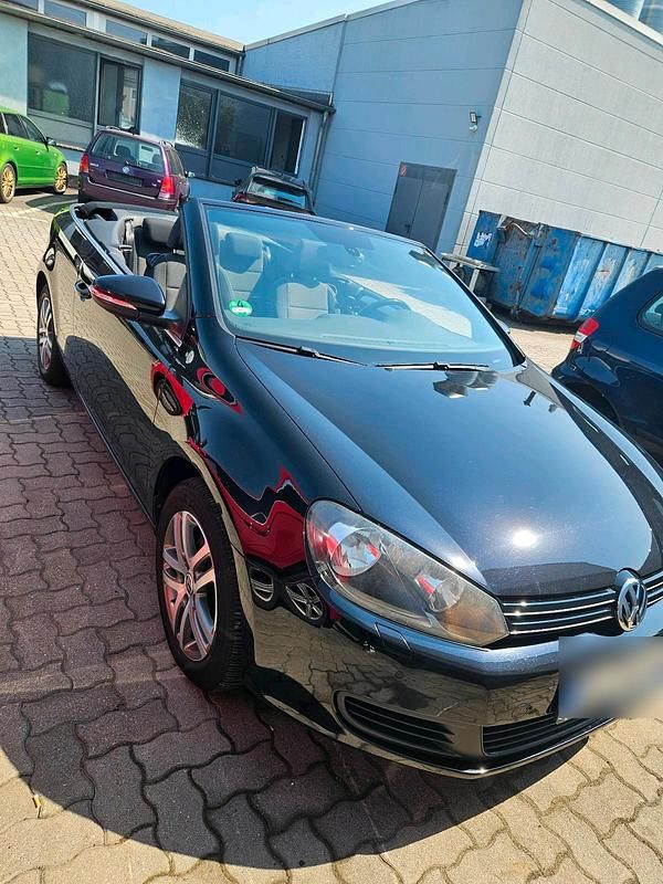 Schwarz Gebraucht 2012 VW Golf Cabriolet Cabrio | 7.100 € (Superpreis) - Bild 1/4
