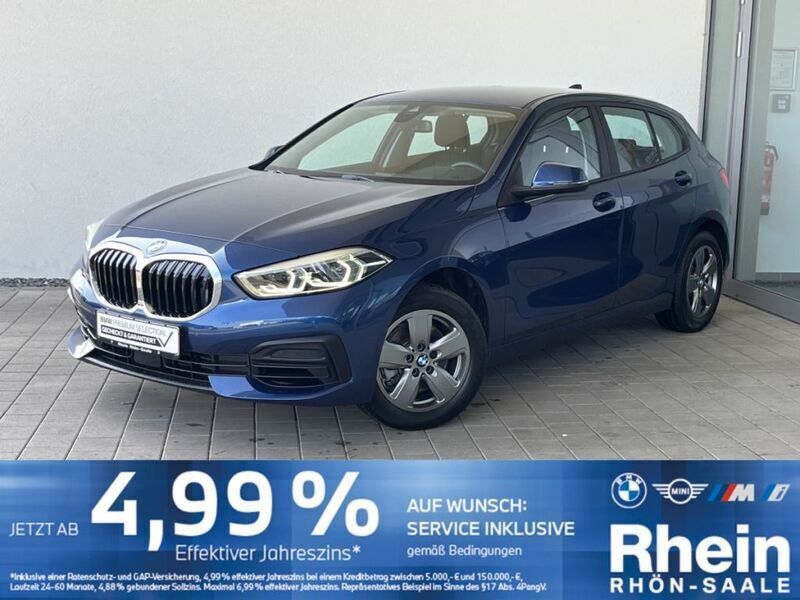 Phytonicblau metallic (metallic) Gebraucht 2024 BMW 116 Advantage Kleinwagen | 25.440 € (Fairer Preis) - Bild 1/4