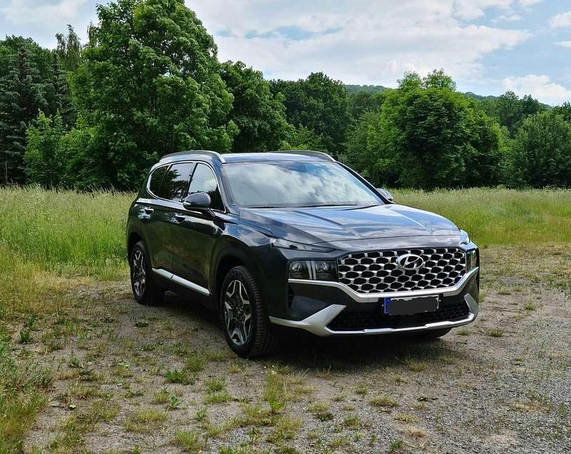 Grün Gebraucht 2021 Hyundai Santa Fe Prime SUV | 33.000 € (Fairer Preis) - Bild 1/4