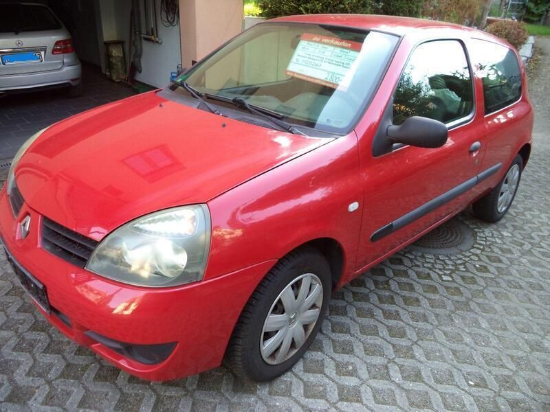 Gebraucht Renault Clio II Campus 58 PS (42 kW) 2008 Rot Limousine