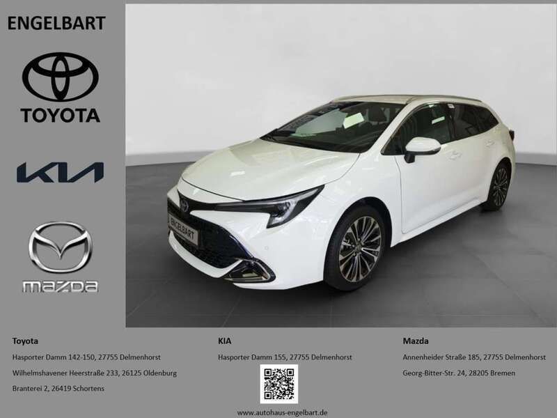 Weiß (schneeweiß) Neu 2024 Toyota Corolla Team Kombi | 29.990 € (Guter Preis) - Bild 1/4