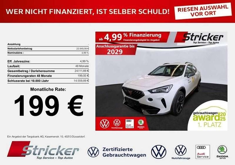 Weiß Gebraucht 2024 Cupra Formentor SUV | 22.949 € (Guter Preis) - Bild 1/3