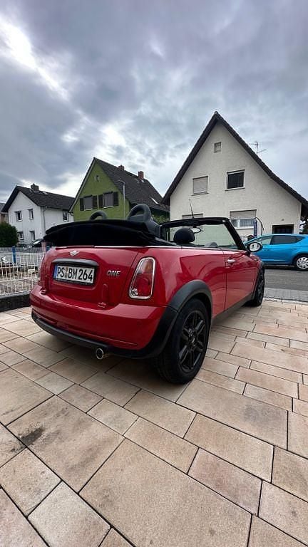 Gebraucht Mini One Cabriolet 90 PS (66 kW) 2007 Rot Cabrio