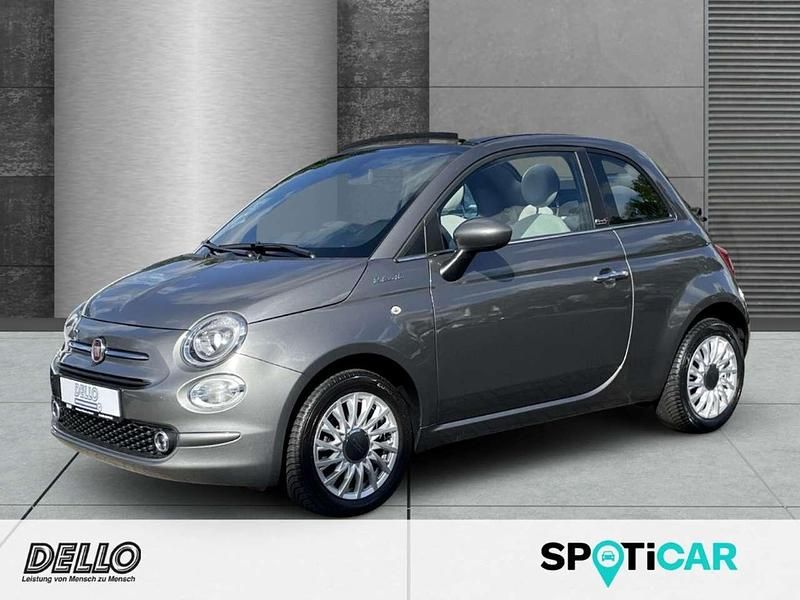 Grau Gebraucht 2022 Fiat 500 Dolcevita Cabrio | 13.480 € (Fairer Preis) - Bild 1/4