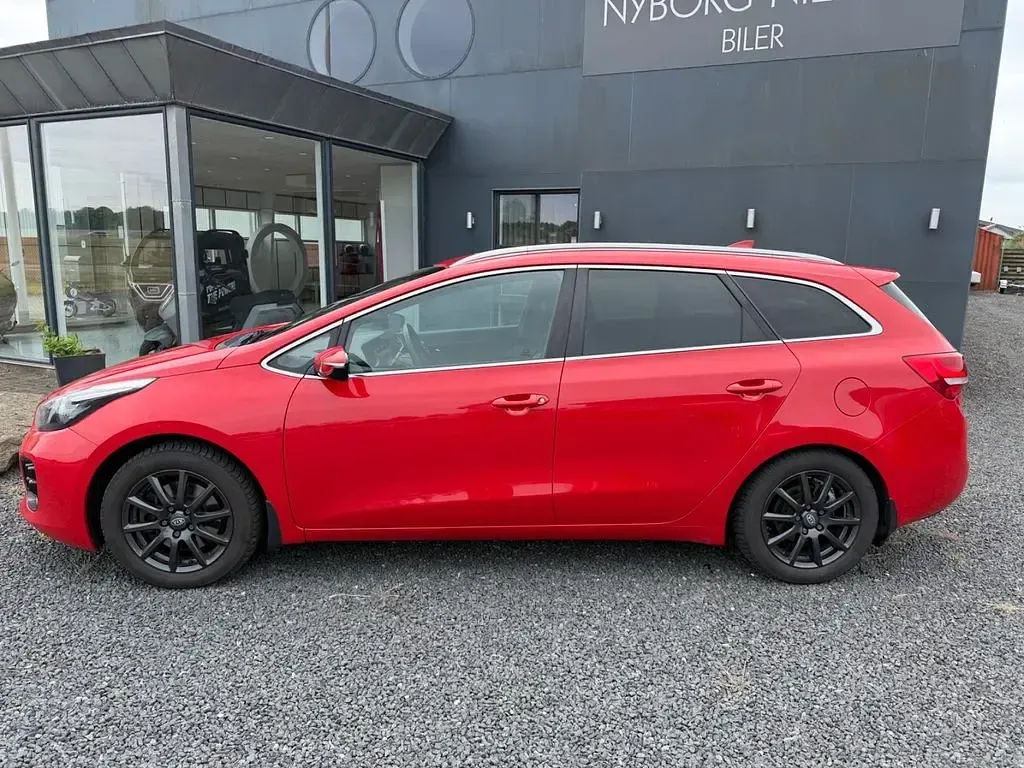 Gebraucht Kia Ceed GT-Line 136 PS (100 kW) 2018 Rot Kleinwagen