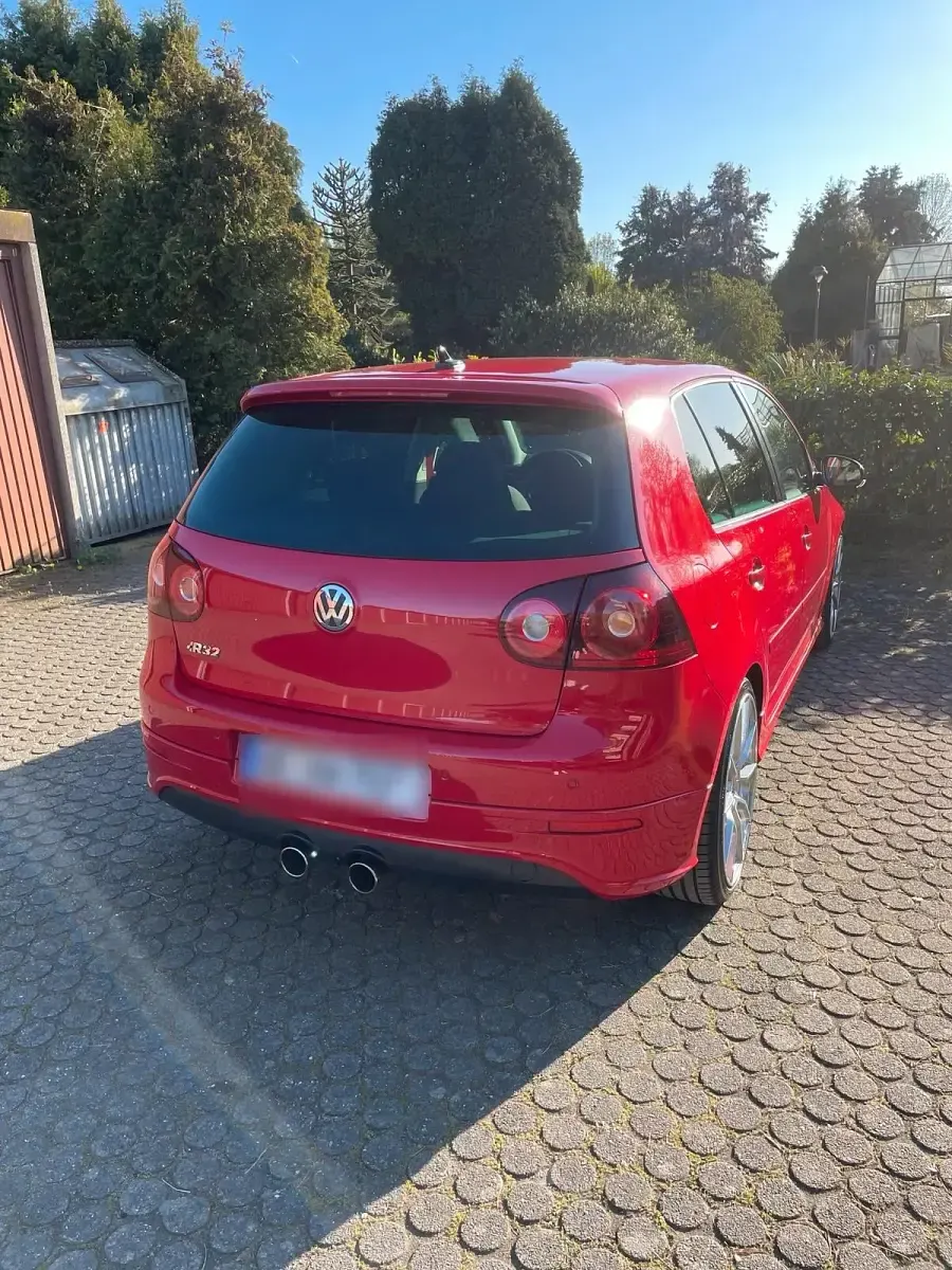 Gebraucht VW Golf V R 250 PS (183 kW) 2007 Rot Kleinwagen