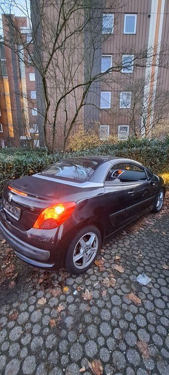 Schwarz Gebraucht 2007 Peugeot 207 CC Sport Cabrio | 999 € (Superpreis) - Bild 1/4