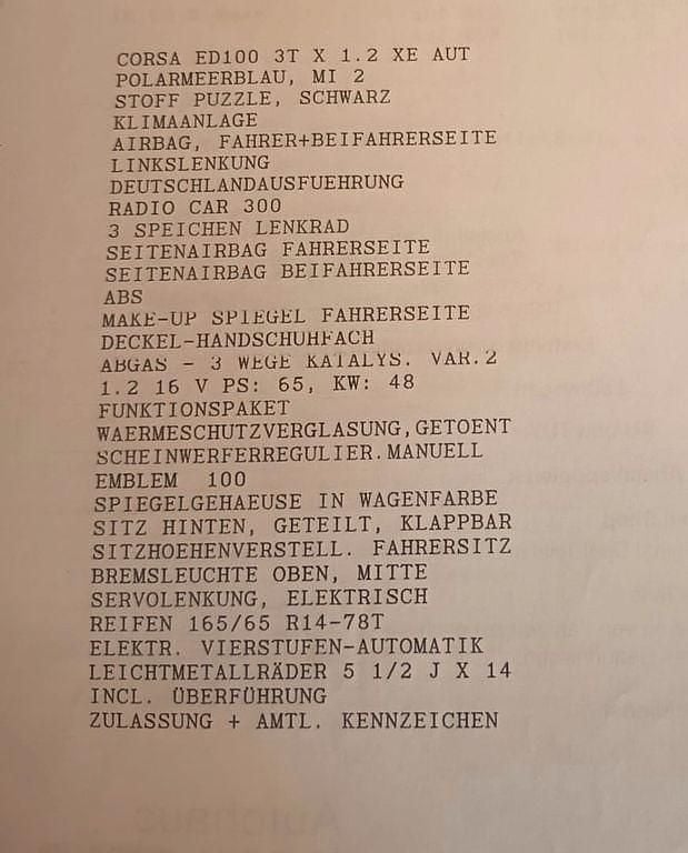 Gebraucht Opel Corsa Edition 65 PS (47 kW) 2000 Blau Limousine