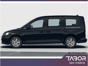 Neu VW Caddy Maxi 102 PS (75 kW) 2025 Schwarz (deep black perleffekt) Van / Kleinbus