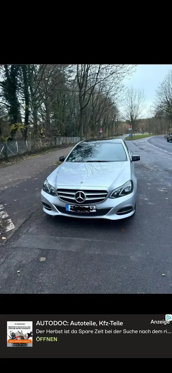 Gebraucht Mercedes E200 136 PS (100 kW) 2015 Silber Limousine