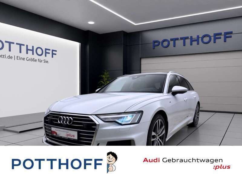 Weiss Gebraucht 2022 Audi A6 S-Line Kombi | 34.750 € (Teuer) - Bild 1/4
