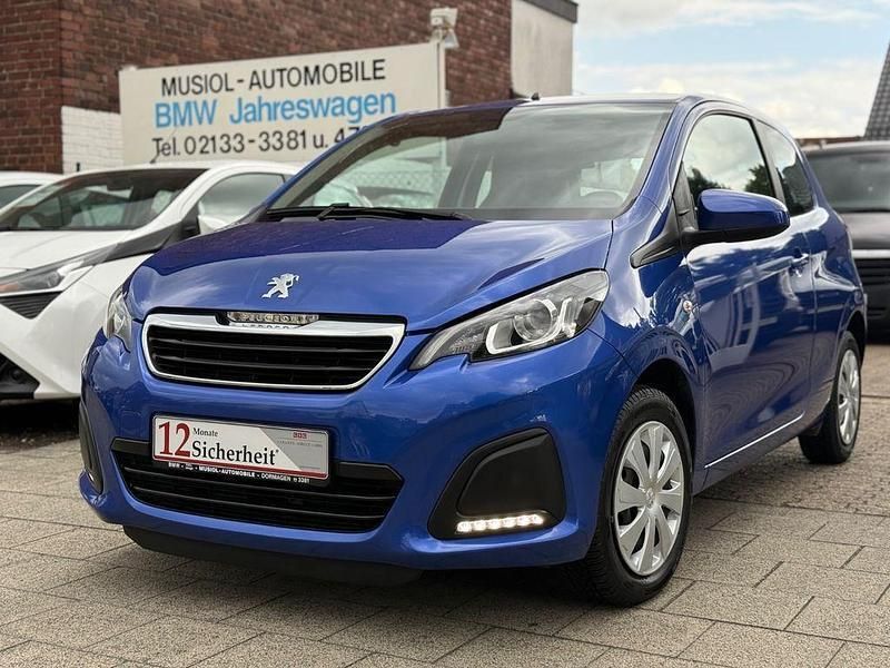 Blau Gebraucht 2019 Peugeot 108 Active Kleinwagen | 7.990 € (Fairer Preis) - Bild 1/4