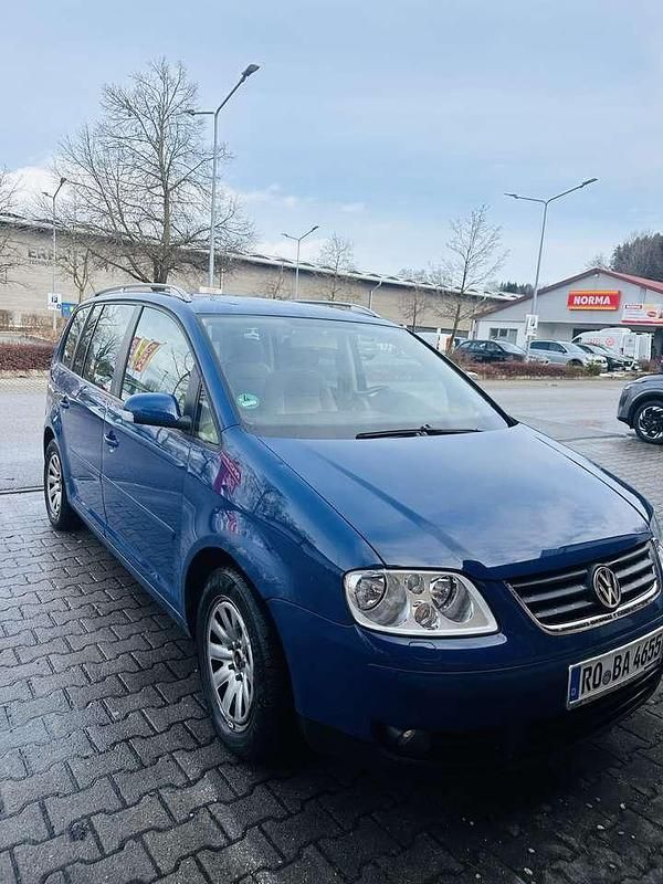 Gebraucht VW Touran Highline 140 PS (102 kW) 2005 Blau Van / Kleinbus