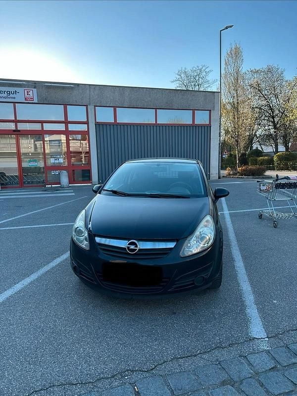 Gebraucht Opel Corsa 80 PS (58 kW) 2008 Schwarz Kleinwagen