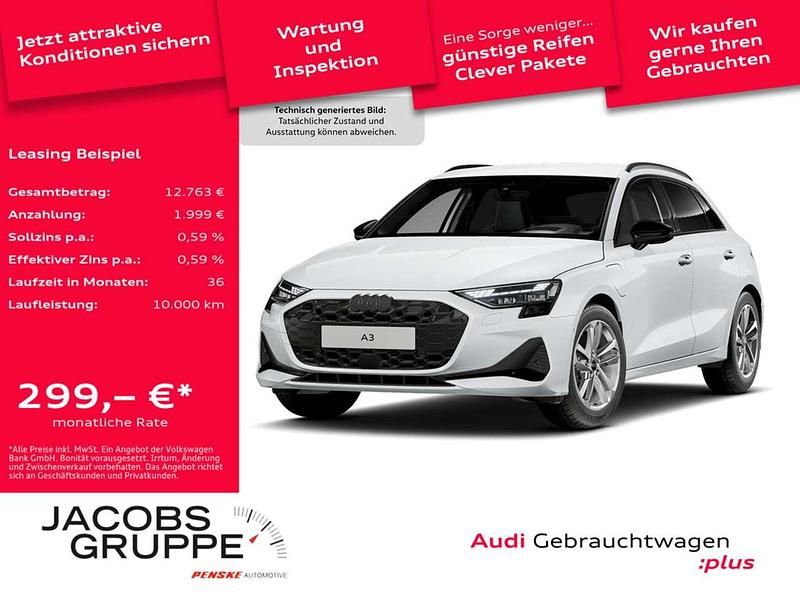 Gebraucht Audi A3 Ambiente 204 PS (150 kW) 2025 Weiß Limousine