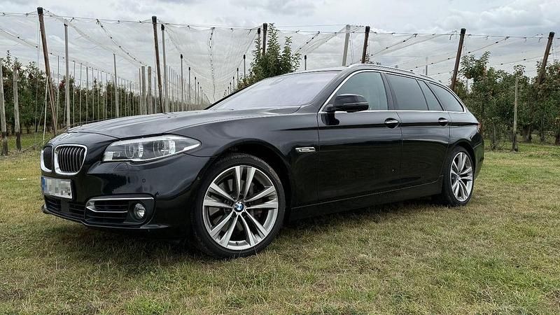 Schwarz Gebraucht 2016 BMW 535 Luxury Line Kombi | 22.800 € (Etwas zu teuer) - Bild 1/4