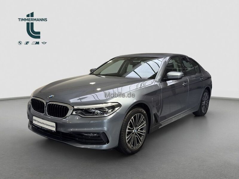 Blau Gebraucht 2020 BMW 530e Sport Line Limousine | 28.750 € (Superpreis) - Bild 1/4