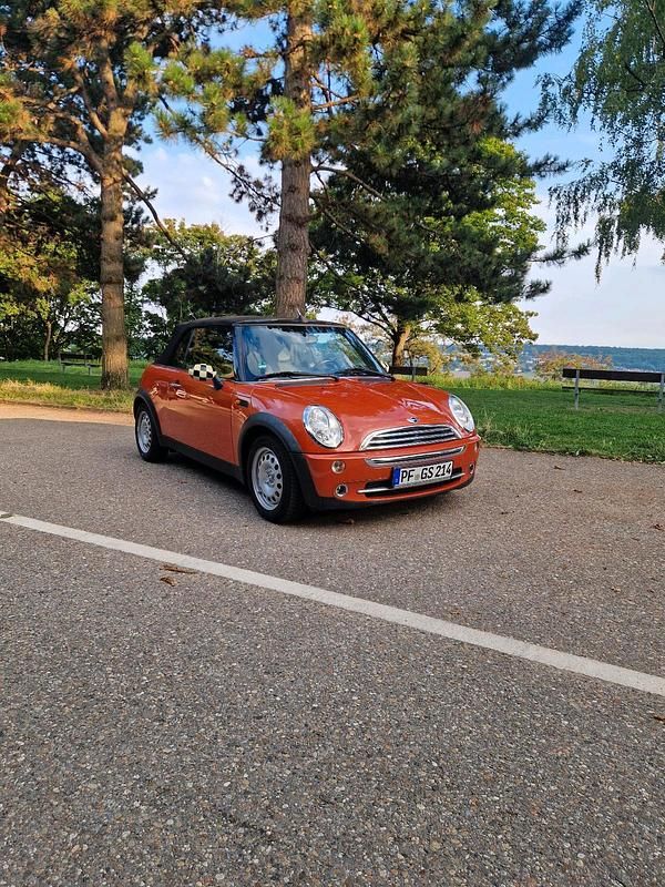 Orange Gebraucht 2004 Mini Cooper Cabriolet Cabrio | 3.200 € (Fairer Preis) - Bild 1/4