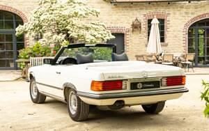 Gebraucht Mercedes SL280 177 PS (130 kW) 1977 Weiß Cabrio