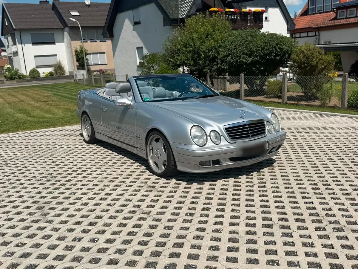 Gebraucht Mercedes CLK230 2001 Silber Cabrio